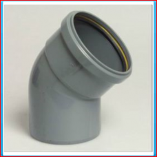 PVC elbow SN4 400mm 45 ° (RSxS) <br>