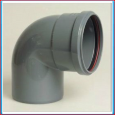 PVC elbow SN4 160mm 90 ° (RSxS) <br>
