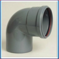 PVC elbow SN4 250mm 90 ° (RSxS) <br>