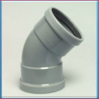 PVC elbow SN4 125mm 45 ° (2xRS) <br>