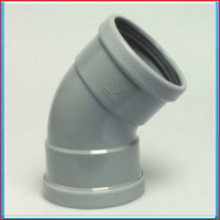 PVC elbow SN4 250mm 45 ° (2xRS) <br>