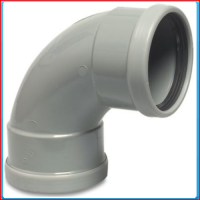 PVC elbow SN4 110mm 90 ° (2xRS) <br>