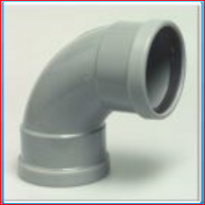 PVC elbow SN4 200mm 90 ° (2xRS) <br>