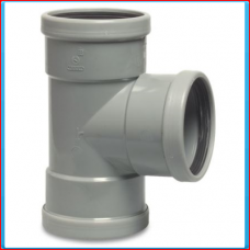 PVC T connector SN4 110mm 90 ° (3xRS) <br>