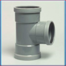 PVC T connector SN4 160x110x160mm 90 ° (3xRS) <br>