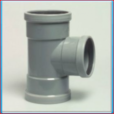 PVC T connector SN4 500x400x500mm 90 ° (3xRS) <br>