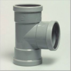 PVC T connector SN8 200mm 45 ° (3xRS)