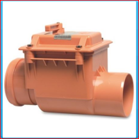 Unblocking socket with SS non return valve 110mm SN4