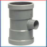 PVC T connector SN4 110x40mm 90 ° (2xRSxGS) <br>