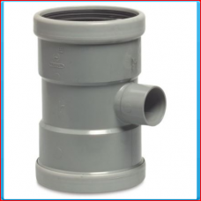 PVC T connector SN4 110x40mm 90 ° (2xRSxGS) <br>