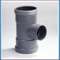 PVC T connector SN4 110x50mm 90 ° (2xRSxGS) <br>