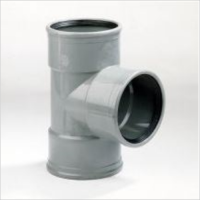 PVC T connector SN4 630x250x630mm 90 ° (3xRS)