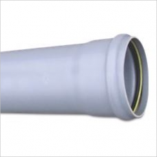 PVC pipe SN4 110mm + collar L = 5mtr