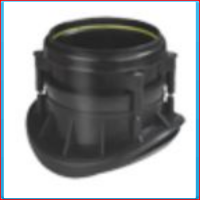 PP SN8 inlet DN300x160 1xRS