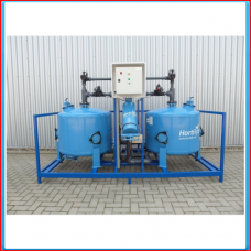 Double Sandfilter 2x45m3 / h automatic, exclusive 1000kg sand