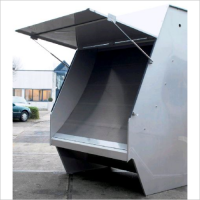 REKO hinged lid with gas spring for 1500 ts REKO hinged lid with gas spring for 1500 ts
