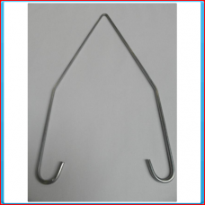 V-bracket Ø8mm, for eyelet (D2) 600mm