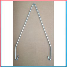 V-bracket Ø8mm, for eyelet (D3a)