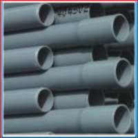 Pipe PVC 40mm 10bar grey L = 5mtr glue socket x plain Pipe PVC 40mm 10bar grey L = 5mtr glue socket x plain