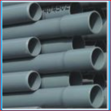 Pipe PVC 125mm 16bar grey L = 5mtr (PxGS) <br>