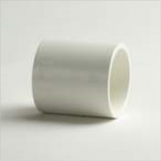 PVC white socket equal 90mm 16bar