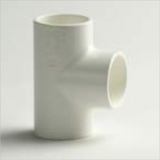 PVC white T connector 32mm 90 ° 10bar