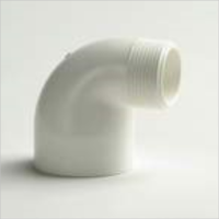 PVC white knee 40mm x 1.1 / 4 "male 90 ° 10bar PVC white knee 40mm x 1.1 / 4 "male 90 ° 10bar