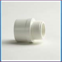 PVC white glue / thread 32 / 25mm x 1 "male