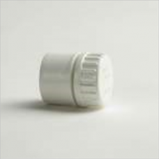 PVC white endset 32 / 40mm x 1 "10bar