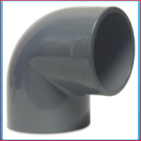 PVC knee 50mm 90 ° 16bar PVC knee 50mm 90 ° 16bar