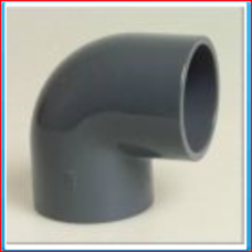 PVC knee 90mm 90 ° 16bar