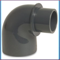PVC knee 40x32mm 90 ° 10bar
