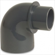 PVC knee 50x32mm 90 ° 10bar