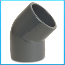 PVC knee 32mm 45 ° 16bar
