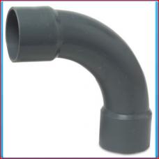 PVC elbow 200mm 90 ° 12.5bar
