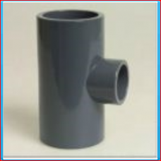 PVC T connector 63x32x63mm 90 °