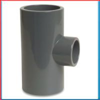 PVC T connector 63x50x63mm 90 °