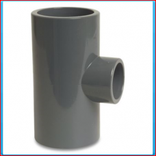PVC T connector 63x50x63mm 90 °