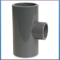 PVC T connector 125x110x125mm 90 ° PVC T connector 125x110x125mm 90 °