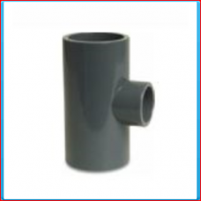 PVC T connector 200x110x200mm 90 °
