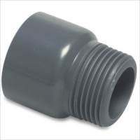PVC glue / thread 125 x 4 "male 16bar