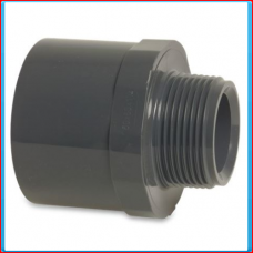 PVC glue / thread 110 / 90mm x 3 "male