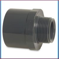 PVC glue / thread 110 x 4 "male