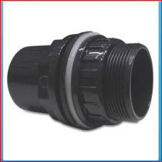 PVC lead through 40 / 50x1.3 / 4 "male <br>
