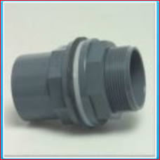 PVC lead through 75 / 90x3 "male