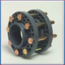PVC flangeset 125mm for butterfly valve <br> PVC flangeset 125mm for butterfly valve <br>