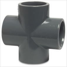 PVC X connector 40mm 16bar