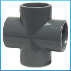 PVC X connector 63mm 16bar