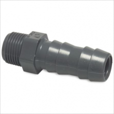 PVC tule 1/3 40mm x 1.1 / 4 "male 10bar