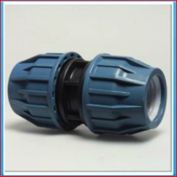 PE compression quick connector 25 x 25mm <br>